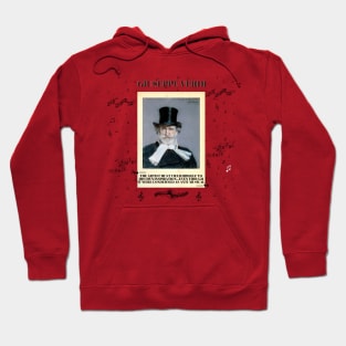 Portrait of Giuseppe Verdi Hoodie